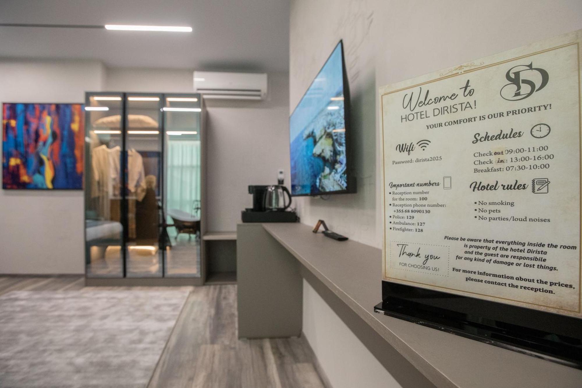 Hotel Dirista Szkodra Zewnętrze zdjęcie